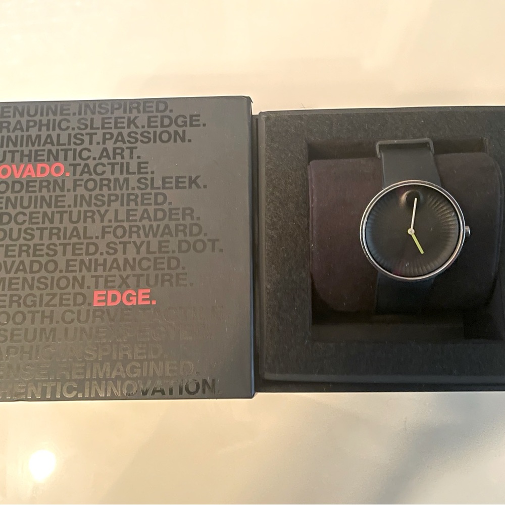 Movado Edge - Watch Black on Black